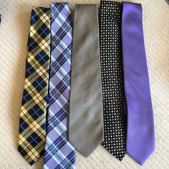Five Neck Ties  - Picture 1 of 2